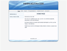 Tablet Screenshot of agt70.com